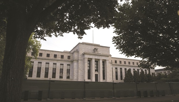 The Federal Reserve building in Washington, DC. The wild ride that bond traders have been on is far from over as market  expectations for the longer-term path of Fed monetary policy appear at odds with the central banku2019s own view.