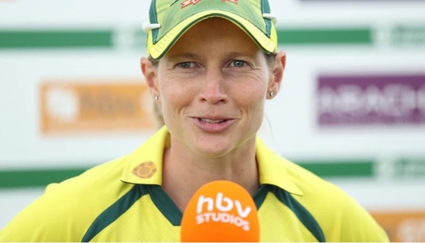 Australian captain Meg Lanning 