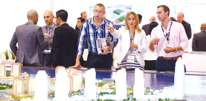 A glimpse into the previous edition of Cityscape Qatar.