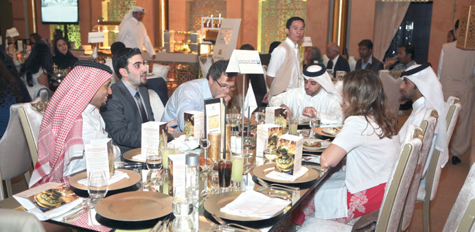 Guests at the QPI Suhoor.