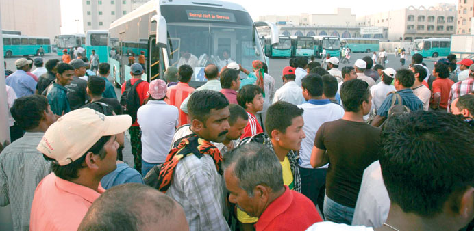 The Central Bus Station, near Alfardan Centre in Frij Al Ghanem area. (File picture).