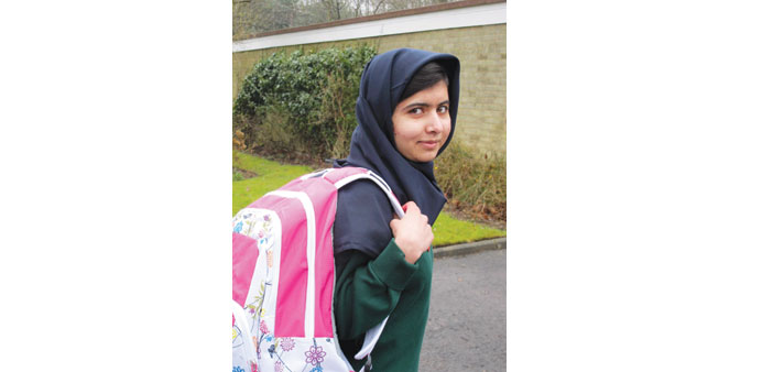 Malala Yousafzai was shot in the head by militants in October 2012 for her outspoken views on girlsu2019 education.