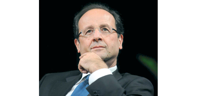 Hollande: Doha visit
