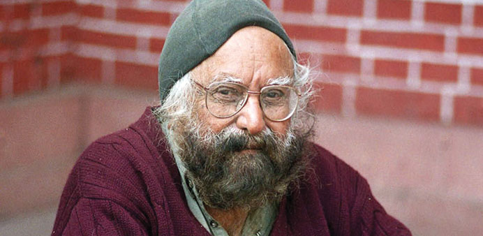 Khushwant Singh: a perceptive and prickly observer of people. 