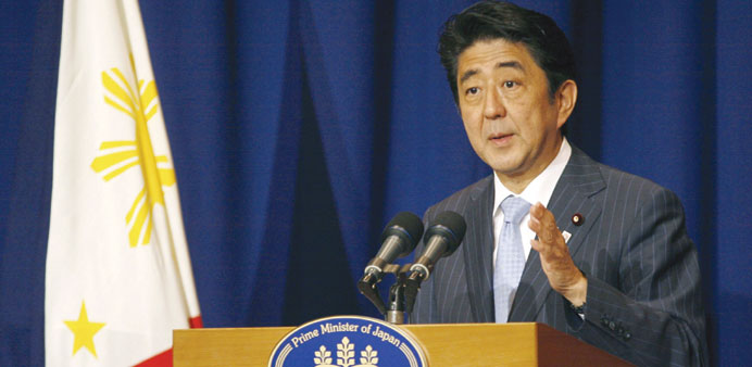Abe: spent months convincing politicians to accept the plan.