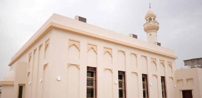  The new mosques opened by the Ministry of Awqaf.
