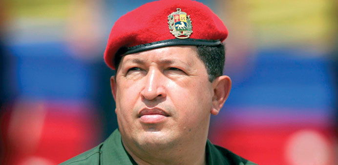 Venezuelan President Hugo Chavez