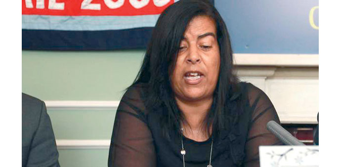  Anger: Rodneyu2019s mother Susan Alexander.