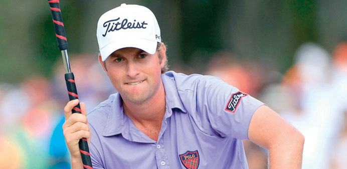 HOPEFUL: Webb Simpson.