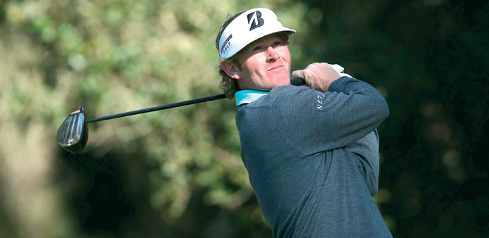 Brandt Snedeker in action on Friday.