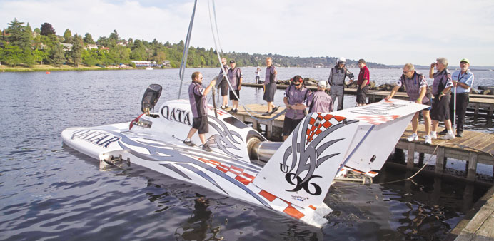 96 Spirit of Qatar's Brown flips out to miss Seattle's Albert Lee Appliance  Cup - Gulf Times