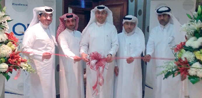 QPM officials and guests at the opening ceremony in Riyadh.