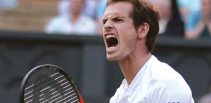 Scot Andy Murray is a high profile tennis player.