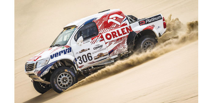 Marek Dabrowski holds second in the FIA World Cup after four rounds.