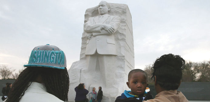 The Martin Luther King Jr. Memorial in Washington, DC. Fortysix year ago, on April 4, 1968, the civil rights leader was hit by a sniperu2019s bullet while