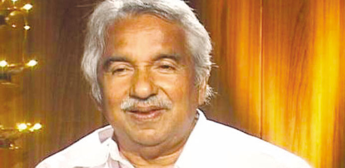 Kerala Chief Minister Oommen Chandy