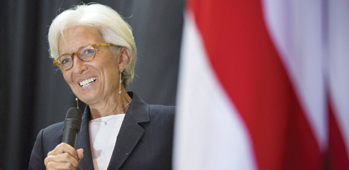 Lagarde: Yet to decide on second term.