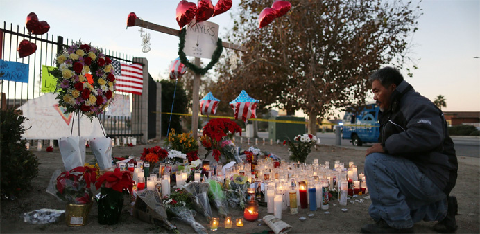 Community Mourns As Investigation Continues Into San Bernardino Mass Shooting