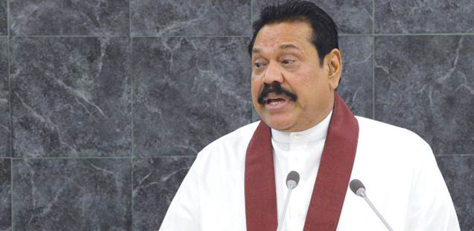 Mahinda  Rajapaksa