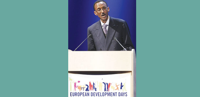 Kagame: will wait and see.