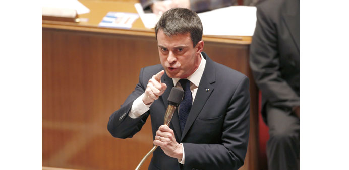 Valls: I wonu2019t take a risk with a bill like this which I consider essential for our economy.