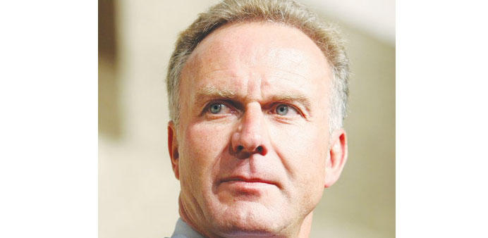 Rummenigge: suggestion
