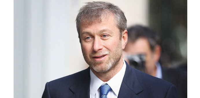 Chelseau2019s Russian billionaire owner Roman Abramovich.