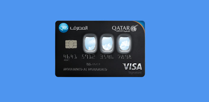 QIB-Qatar Airways VISA Signature credit offers a host of benefits.