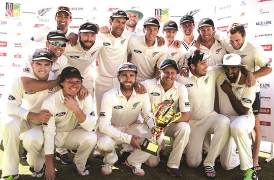 New Zealand won the two-Test series against Zimbabwe 2-0 last month. (AFP)