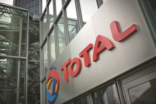 The headquarters of Total is seen in La Defenseu2019s business district in Paris. Total shares tumbled 1.6% yesterday.