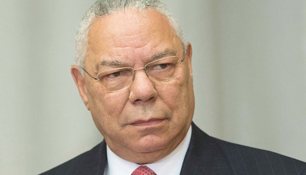 Powell: had negative things to say about Clinton but he was even harsher about Trump.