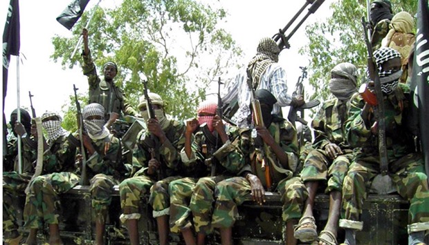 Boko Haram militants. File picture