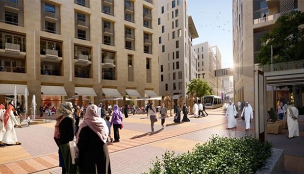 Msheireb Downtown Doha consists of more than 100 buildings.