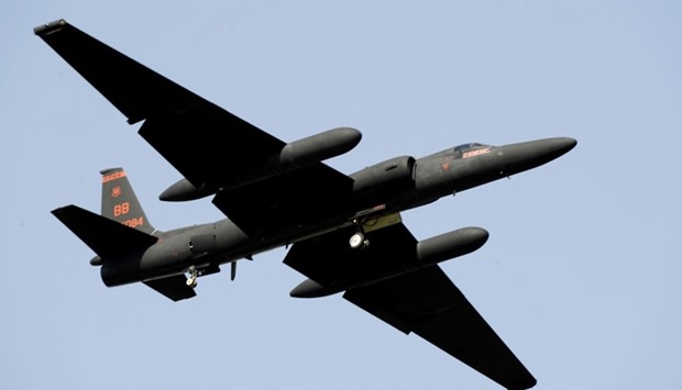 A U-2 ,Dragon Lady, aircraft takes off from Osan Air Base, South Korea in this US Air Force handout photo taken on October 21, 2009