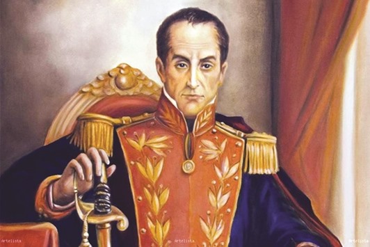 Simon Bolivar of Venezuela: Spanish Americau2019s most celebrated revolutionary.