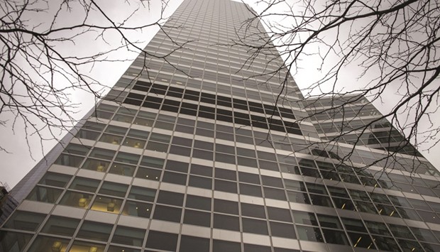 Goldman Sachs Group headquarters is seen in New York. Since Goldman began offering its quantitative strategy driven ETFs a year ago, the firm has attracted $2.4bn in assets, making the funds among the most successful product launches in the history of the three-decade-old industry.