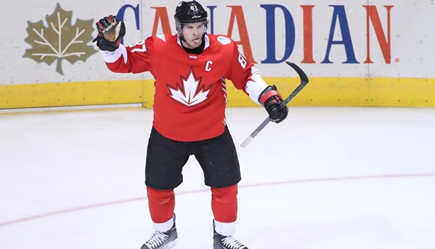 File picture of Canadau2019s Sidney Crosby.