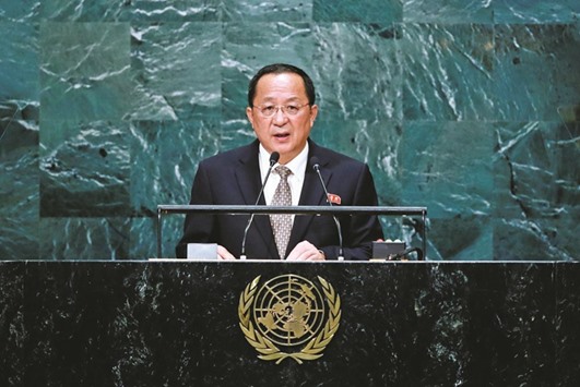 Ri: North Korea continue to take measures to strengthen its national nuclear armed forces in both quantity and quality.