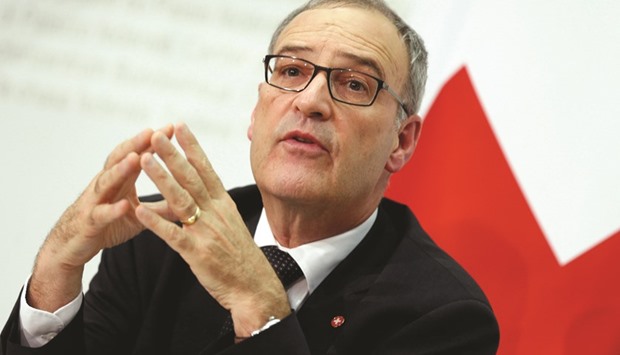 Parmelin: Switzerland is u2018leaving the basement and coming up to the ground floor by international standardsu2019.