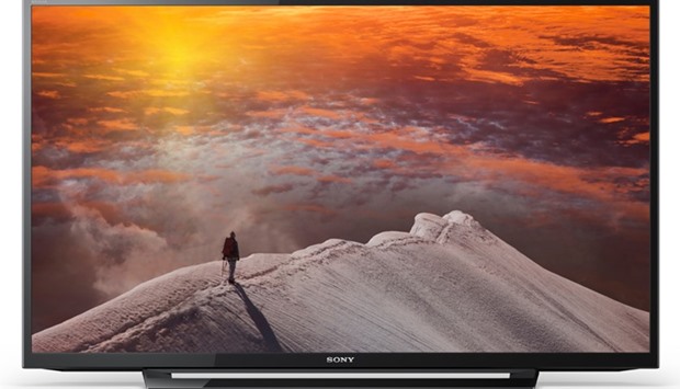 The new Sony TV KDL-32R324D.
