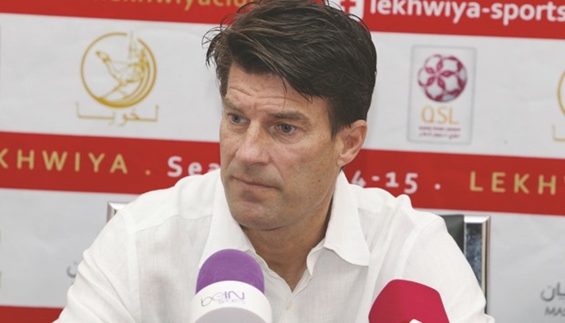 File picture of Michael Laudrup during his days as Lekhwiya coach.