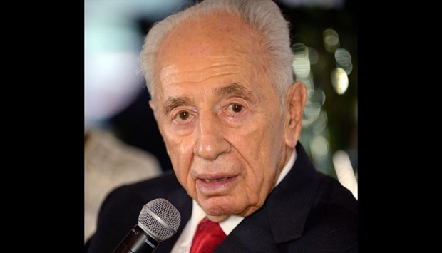 Peres, 93, was hospitalised following a major stroke two weeks ago and his condition was improving before he suffered a severe setback on Tuesday