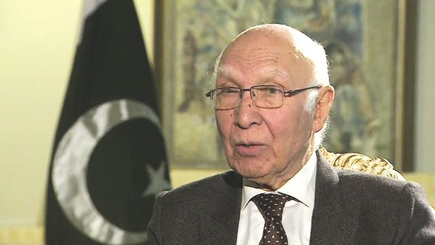 Sartaj Aziz: u201cIslamabad would seek arbitration with the Indus Water Commission which monitors the treaty if India increased the use of water from the Chenab, Jhelum and Indus rivers.u201d