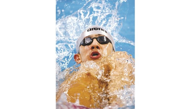 Olympian Noah al-Khulaifi will also compete in the FINA airweave Swimming World Cup.