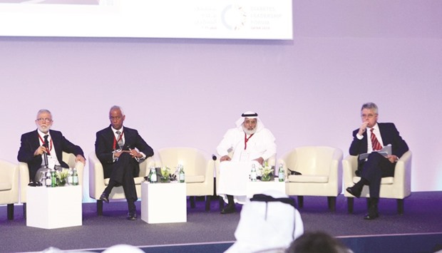 Panellists during a discussion at the forum.