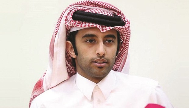 Umm Salalu2019s head of football Sheikh Tamim bin Mohammed al-Thani.