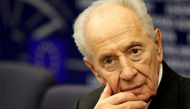 Israeli ex-president and Nobel Peace Prize winner Shimon Peres