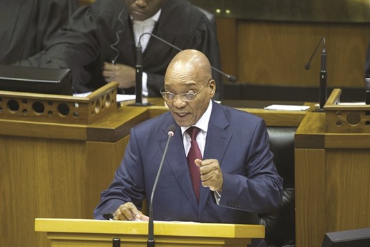 Zuma: instructed the justice, crime prevention and security cluster to deal with the  u2018mayhemu2019.