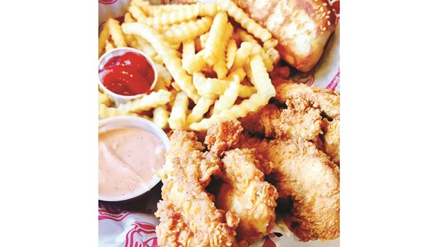 Country Style Fried Chicken Strips. Photo by the author