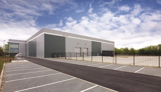A Segro warehouse in north London. Segro, which operates mainly in the UK, France, Germany and Poland, said it had not seen any impact on occupational demand since the Brexit vote.